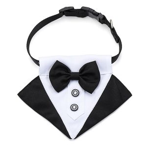 Dog Tuxedo Bow